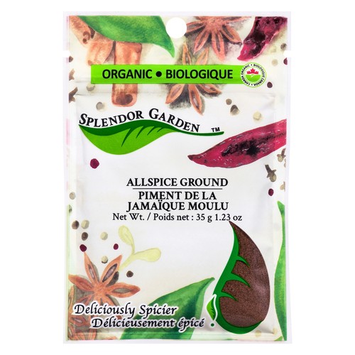 Splendor Garden Organic All Spice Ground 35 g