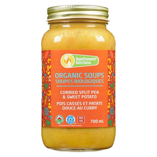 Sunflower Kitchen Curried Split Pea & Sweet Potato Soup 700 ml