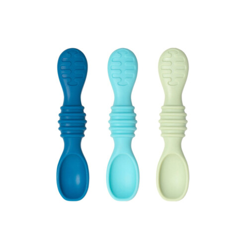 Bumkins Dipping Spoon Gumdrop Silicone 3 Pack