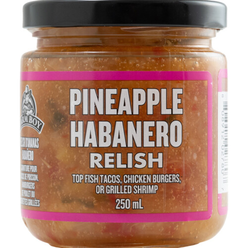 Farm Boy Relish Pineapple Habanero 250 ml