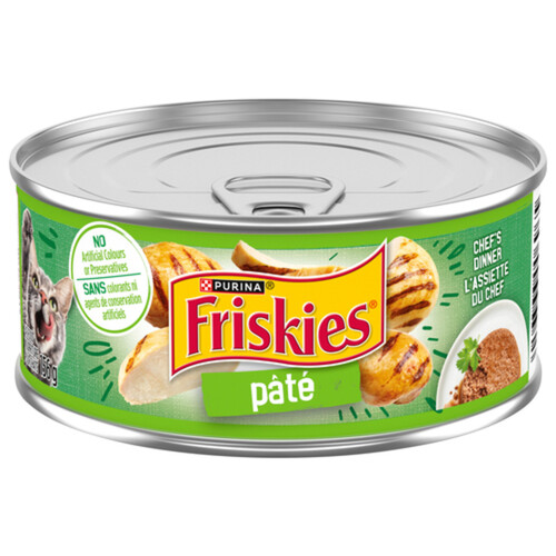 Friskies Wet Cat Food Pate Chef s Dinner 156 g Voila Online Groceries Offers