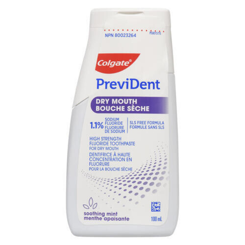 Colgate Prevident Toothpaste For Dry Mouth Soothing Mint 100 ml