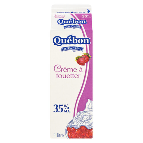 Quebon 35 Whipping Cream 1 L Voilà Online Groceries & Offers