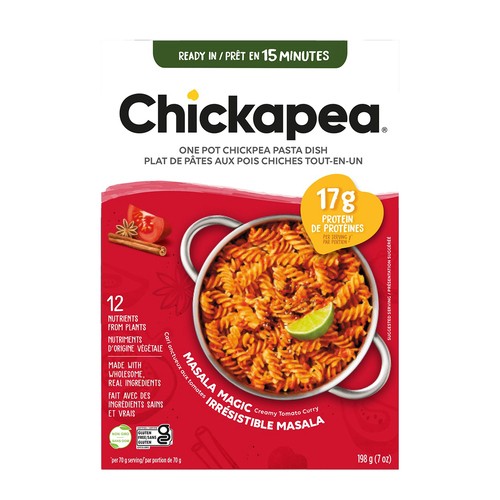Chickapea All In One Pot Pasta Creamy Masala Tomato 198 g