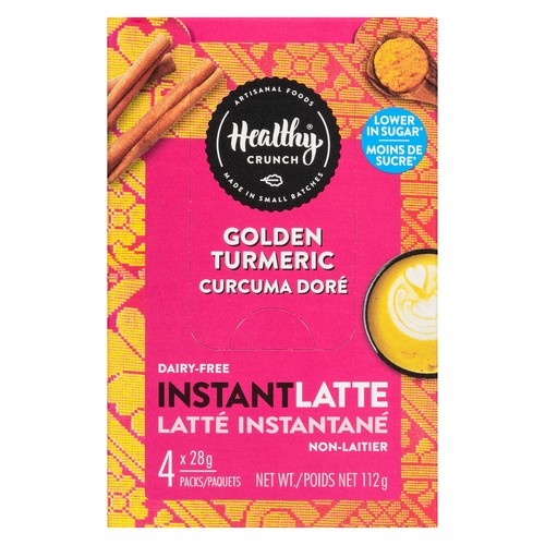 Healthy Crunch Instant Latte Golden Turmeric 112 g