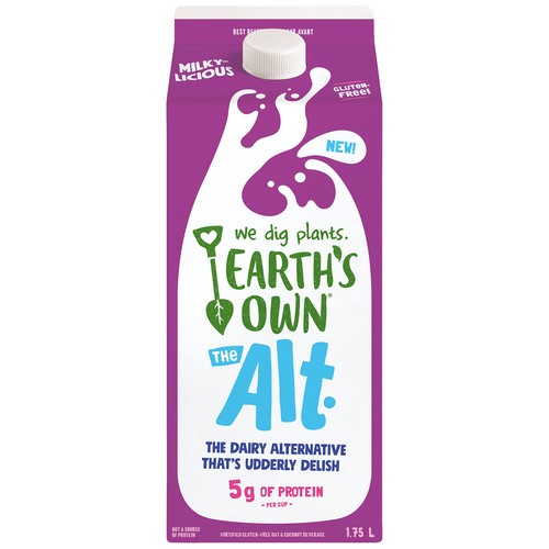 Earth's Own The Alt Gluten-Free Dairy Milk Alternative Beverage 1.75 L