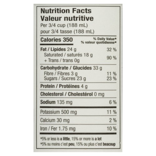 Luna & Larry's Coconut Bliss Organic Chocolate Walnut Brownie 473 ml (frozen)