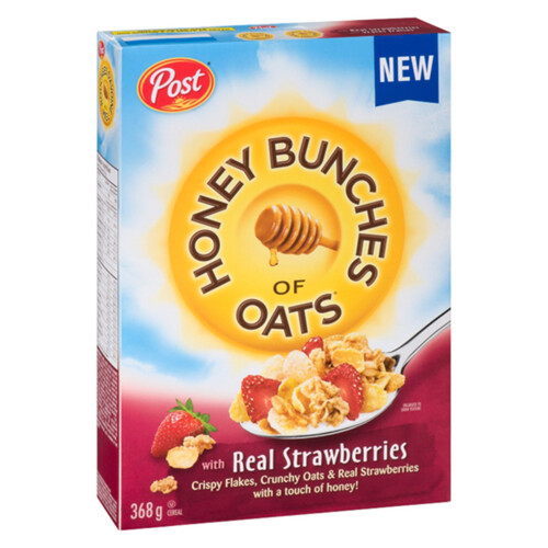 Post Cereal Honey Bunches Of Oats Strawberry 368 g