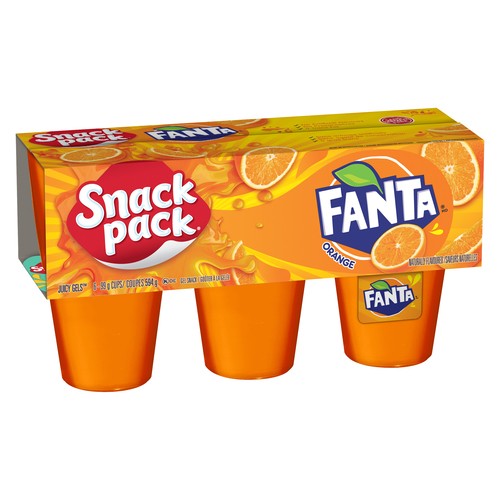 Snack Pack Juicy Gel Snacks Fanta 594 g