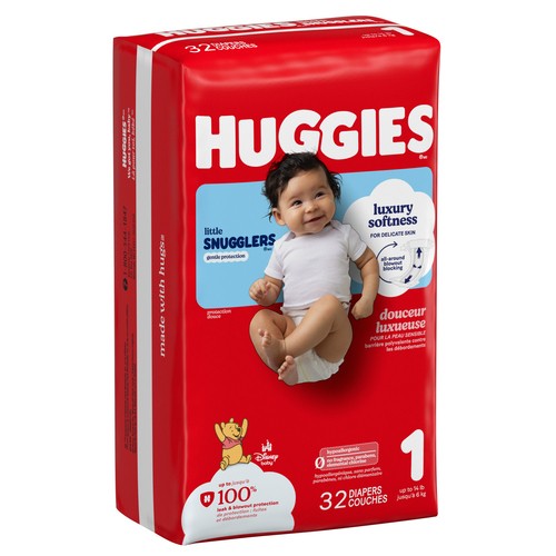 Huggies Little Snugglers Diapers Size 1 32 Count