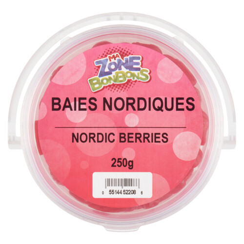 Les Aliments JohnVince MaZon BonBons Candy Nordic Berries 250 g