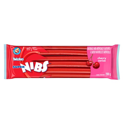 Twizzlers Super Nibs Cherry Licorice 200 g