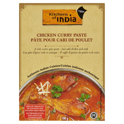 Kitchens of India Chicken Curry Paste 100 g