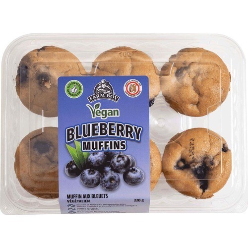 Farm Boy Vegan Muffins Blueberry 330 g