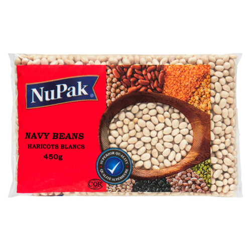 NuPak Navy Beans White 450 g