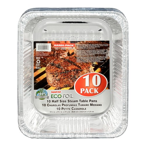 Handi-Foil Steam Table Half Sized Pan 10 EA