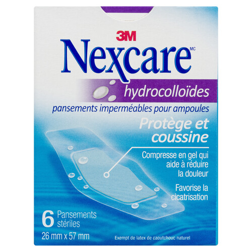 3M Nexcare Waterproof Blister Bandages 6 Sterile Bandages