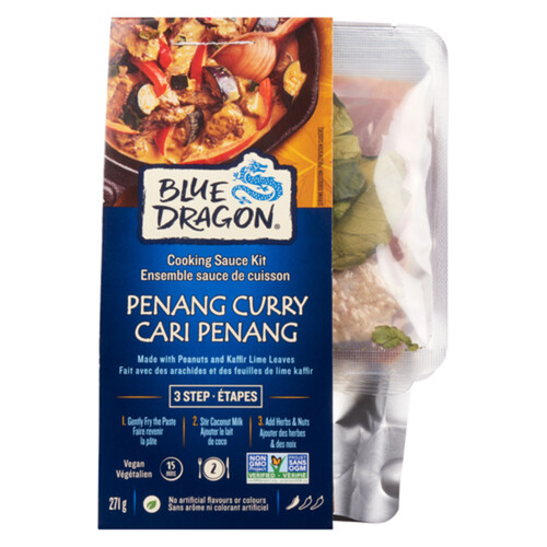 Blue Dragon 3-Step Cooking Sauce Kit Penang Curry 271 g