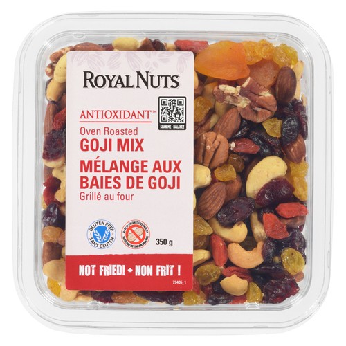 Royal Nuts Gluten-Free and Peanut Free Goji Berry Mixed 350 g