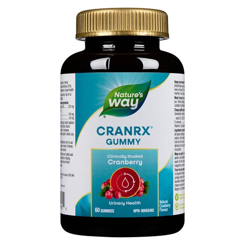 Nature's Way CranRx Gummies Nutritional Supplements 60 EA
