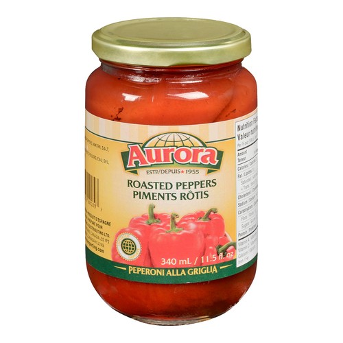 Aurora Roasted Peppers 340 ml