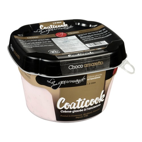 Coaticook Ice Cream Chocolate Amaretto 1.5 L
