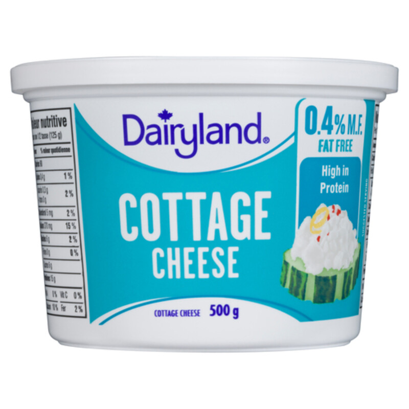 Dairyland FatFree 0.4 Cottage Cheese 500 g Voilà Online Groceries