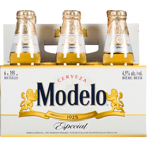 Modelo Especial Beer 4.5% Alcohol 6 x 355 ml (bottles)