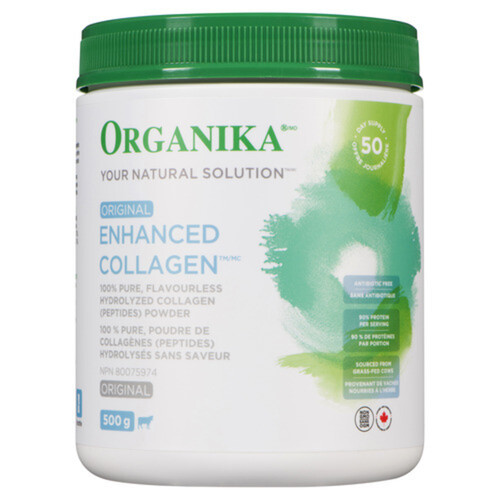 Organika Enhanced Collagen Supplement Original 500 g