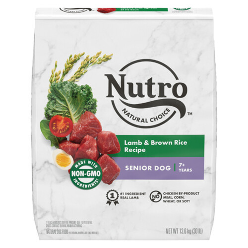 Nutro Natural Choice Senior Dry Dog Food Lamb & Brown Rice 13.61 kg