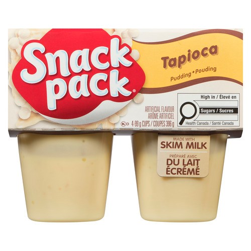 Snack Pack Pudding Tapioca 4 x 99 g