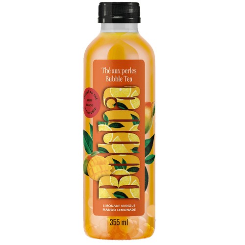 Bobba Bubble Tea Mango 355 ml (bottle)