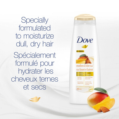 Dove Nourishing Secrets Shampoo Smoothness & Shine Ritual For Dry Hair 355 ml