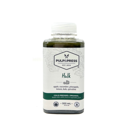 Pulp & Press Juice Cold Pressed Juice Hulk 355 ml