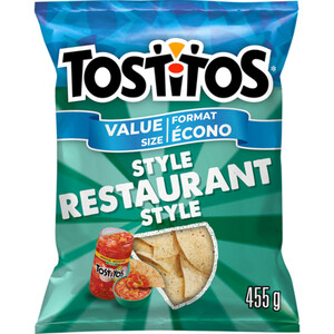 Tostitos Gluten-Free Tortilla Chips Restaurant Style 455 g