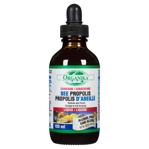 Organika Liquid Bee Propolis Supplement Alcohol Free 100 ml