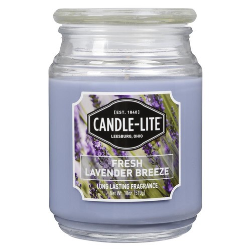 Candle-lite Candle Jar Fresh Lavender Breeze 1 Count