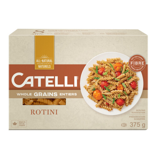 Catelli Pasta Whole Grains Rotini 375 g