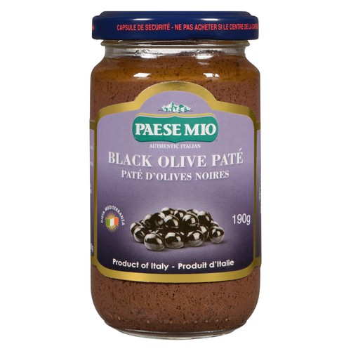 Paese Mio Black Olive Pate 190 g
