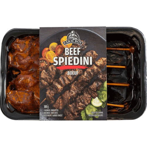 Farm Boy Frozen Spiedini Beef 300 g