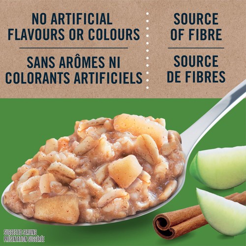 Quaker Low Sugar Instant Oatmeal Apples & Cinnamon 8 Packets 232 g