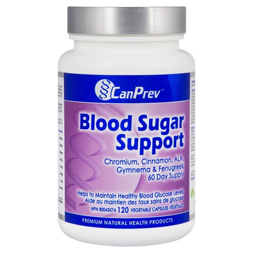 CanPrev Blood Sugar Support Vegetable Capsules 120 Count
