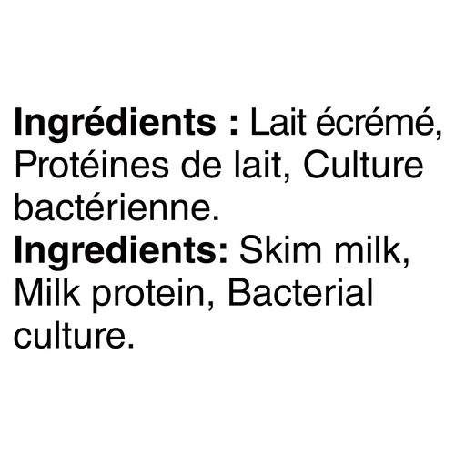 Liberté No Sugar Added 0% Greek Yogurt Plain High Protein Plain 4 x 100 g
