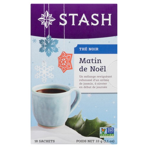 Stash Black Tea Christmas Morning Holiday 18 Tea Bags 33 g