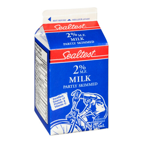 Sealtest 2% Milk Partly Skimmed 473 ml