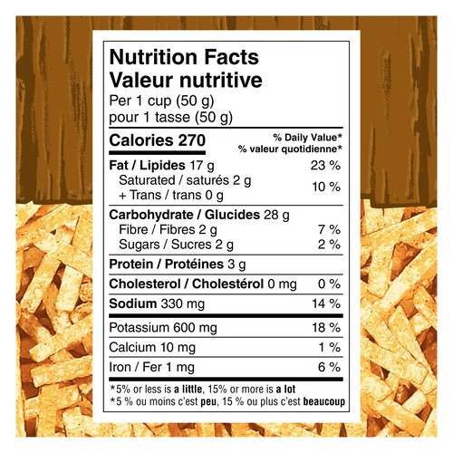 Hostess Hickory Sticks Salt & Vinegar Flavoured Potato Sticks 275 g