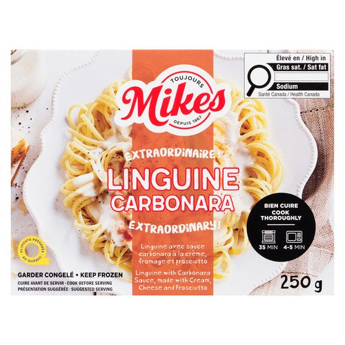 Mikes Carbonara Linguine 250 g (frozen)