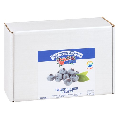 Bergen Farms Frozen Blueberries 1.8 kg