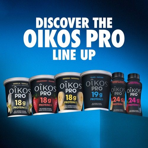 Oikos PRO High Protein Greek Yogurt Strawberry 650 g