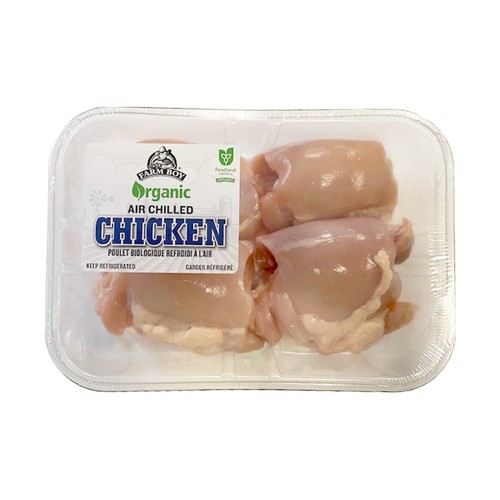 Farm Boy Organic Chicken Thighs Boneless 